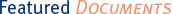 Featured Documents